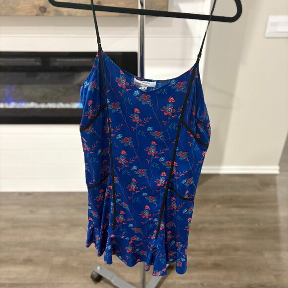 Thakoon Blue Floral Shift Dress 6 - Picture 6 of 6